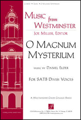 O Magnum Mysterium SATB choral sheet music cover